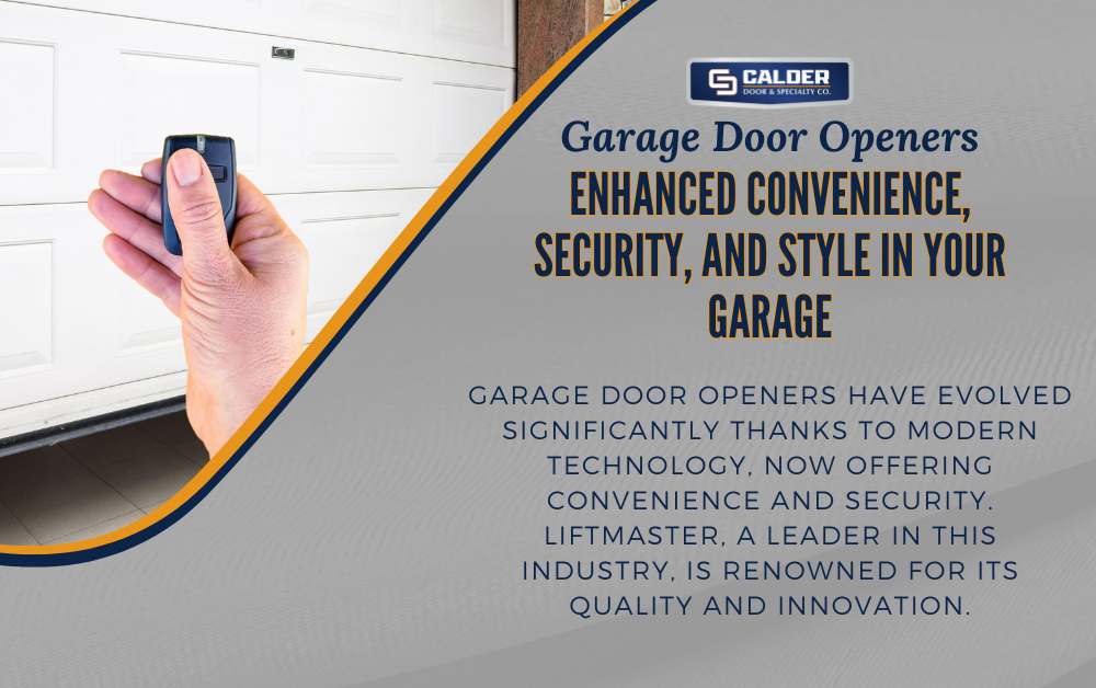 Info about garage door openers