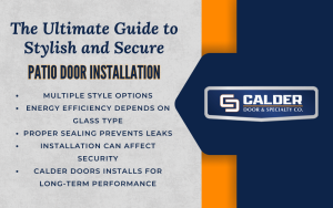 Patio Door Installation