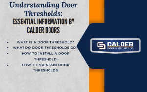door thresholds