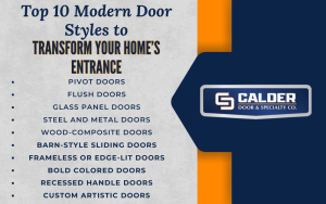 modern door styles